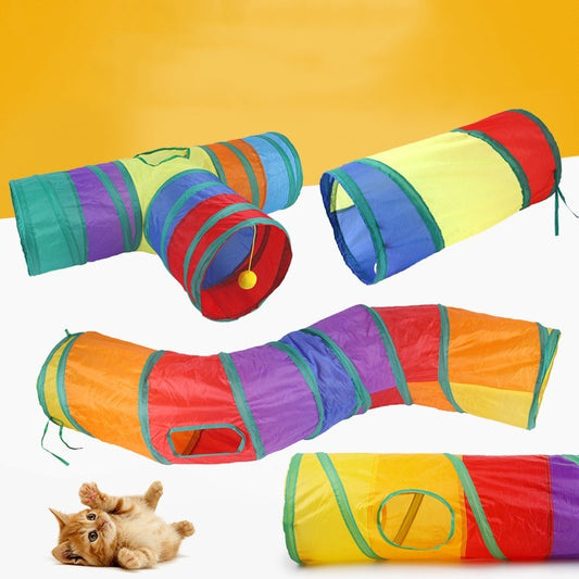 Pet Tunnel -  Rainbow Interactive Toy